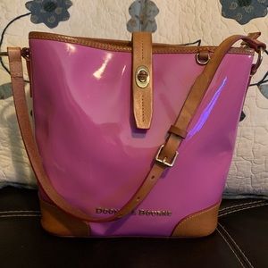 Dooney & Bourke Pink Patent Leather Tote